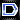 Blue Chrome Letters D2