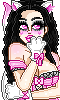 Pretty Pink Puss