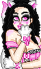 Pretty Pink Puss