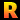 Silky Letters R