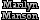 MARILYN MANSON!