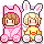 rwosie n emoly plushies.