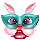 Masked Madge Easter Bunny