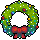 Animated Xmas Wreath