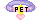 Violet PET collar!
