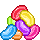 All of the jelly beans!