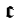 C goth letter