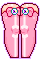 Pretty In Pink Socks