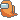 Orange Among Us Ghost
