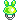 green bunny ringpop