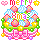 Minney/s Berry Christmas Cake..Wish upon a Christmas cake!...