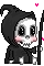 #teamreaper..Black hooded robe..skeletal hands..signature scythe..fleshless face if someone who looks like this comes knocking at your door..it/s either Halloween or your funeral...