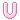 Pink Letter U 3