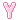 Pink Letter Y 3