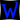 Blue W