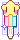 . rainbow witch set : 1