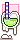 . gooey drink : green