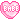 Kawaii Cute Pink Babe Heart