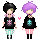 Pastel Goth Couple M.
