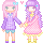 Pastel Bestfriends.