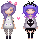 Pastelgoth couple.