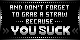 suck