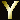 !Em Gold Letter Y2