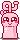 Pink alien