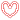Heart Red Led Light