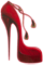 Sexy red pump